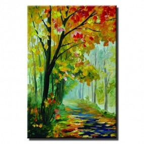 Tranh in Canvas sơn dầu